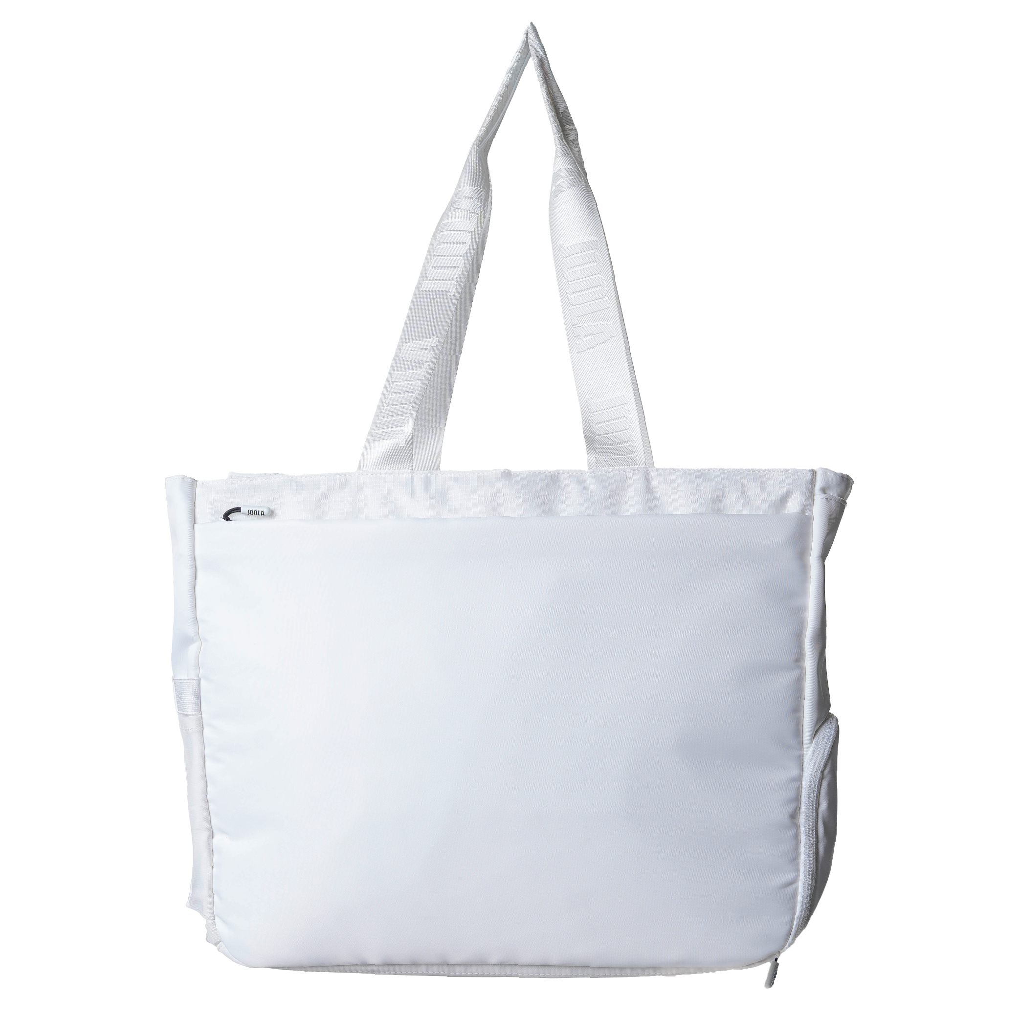 Vector image, product image of a white JOOLA Everyday Tote.