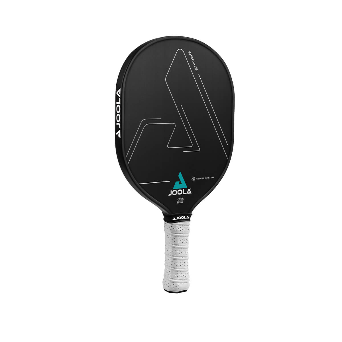 White Background Image: JOOLA CGS 16 mm Radius pickleball paddle.