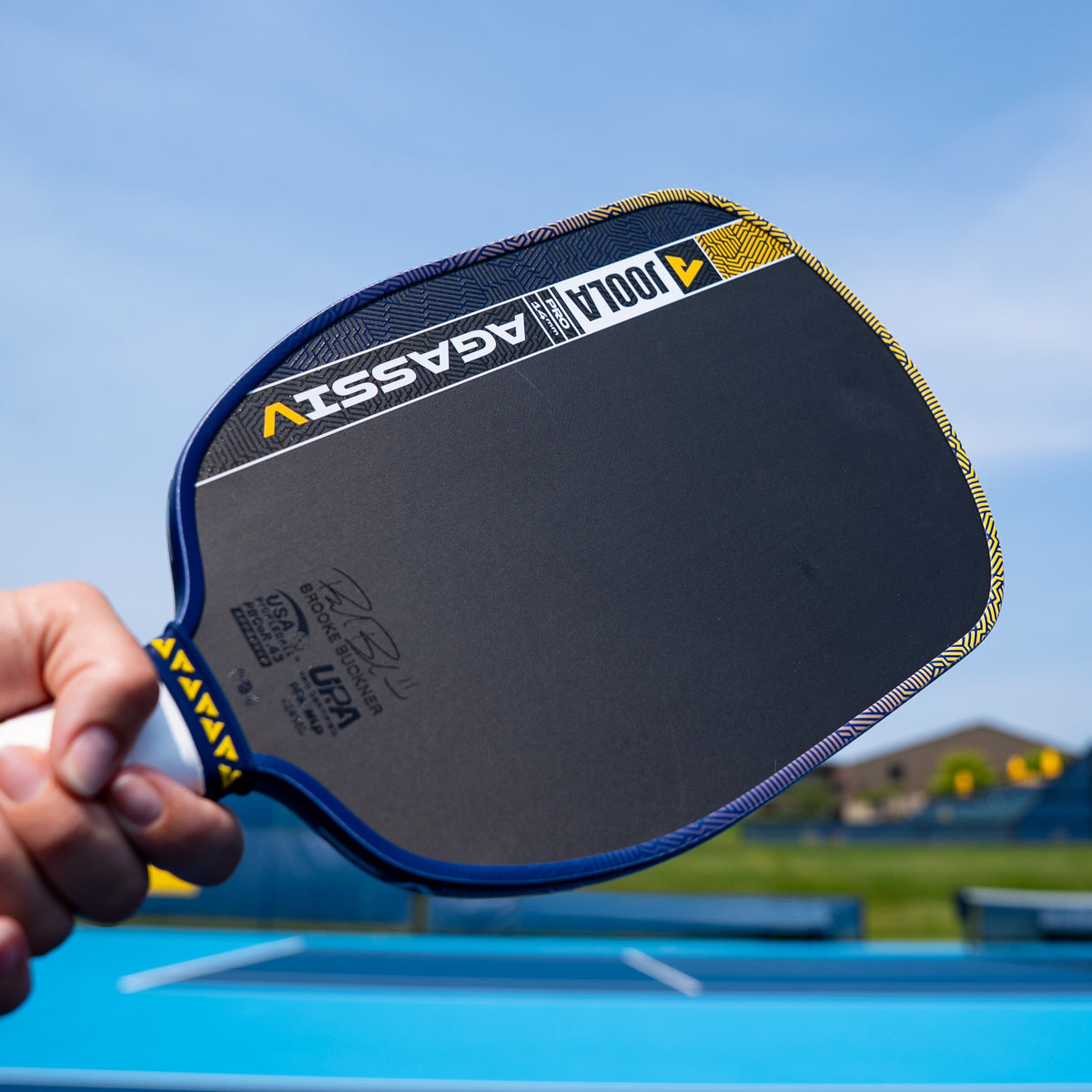 JOOLA Agassi Pro V Pickleball Paddle - Brooke Buckner and Kate Fahey Dual-Signature