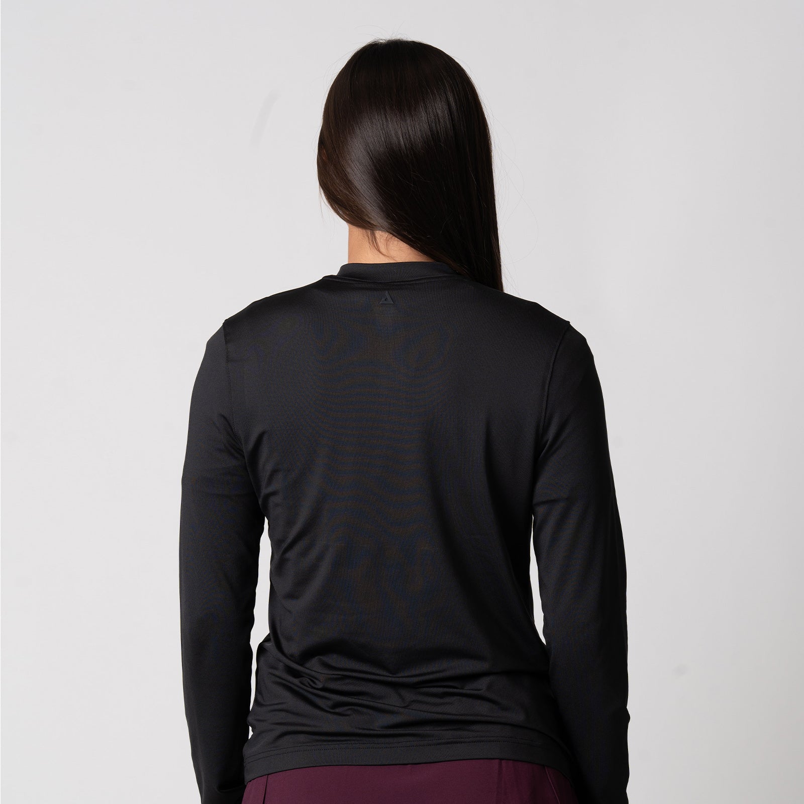 Pull à fermeture éclair quart de tour pour femme