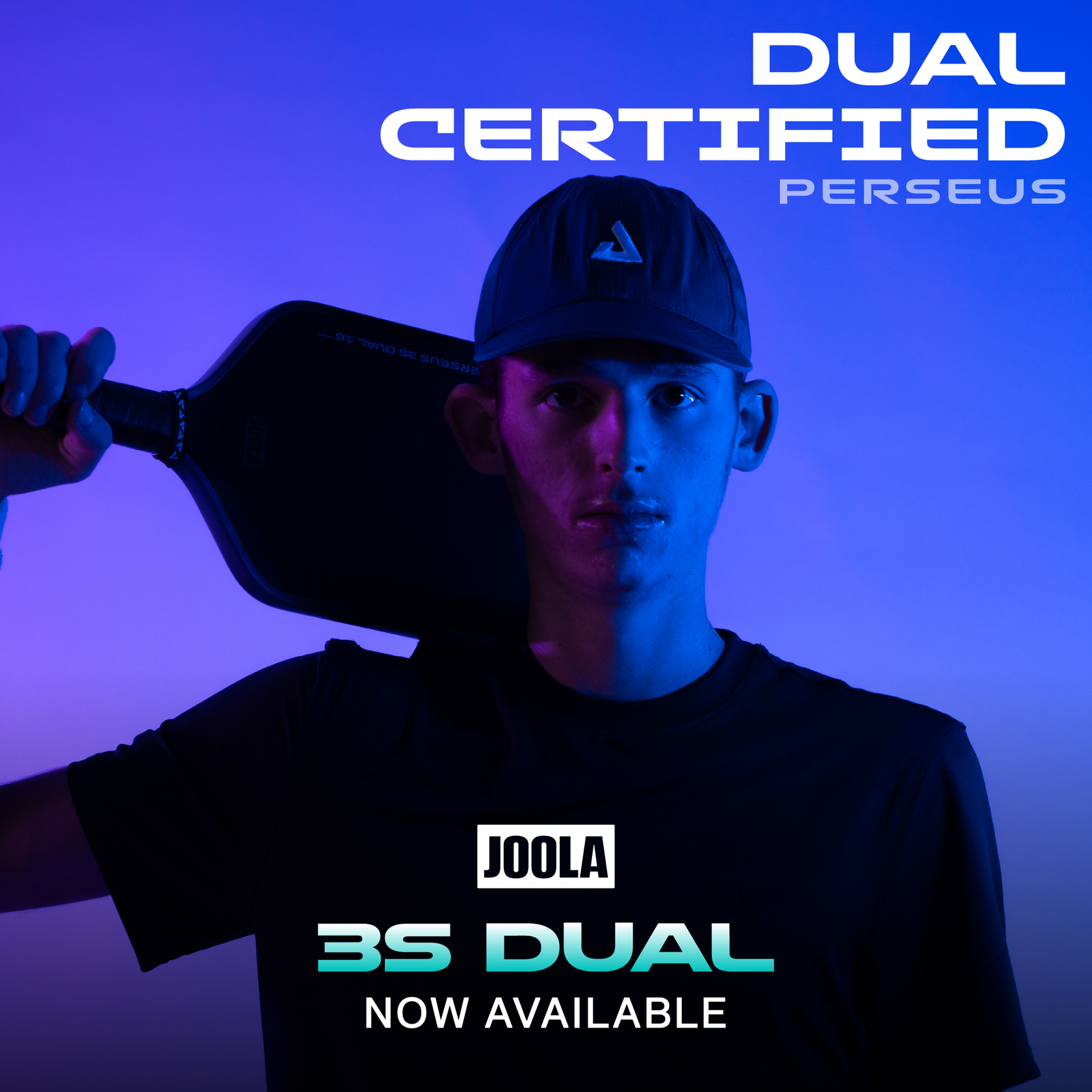 JOOLA Perseus 3S Dual 14mm Pickleball Paddle