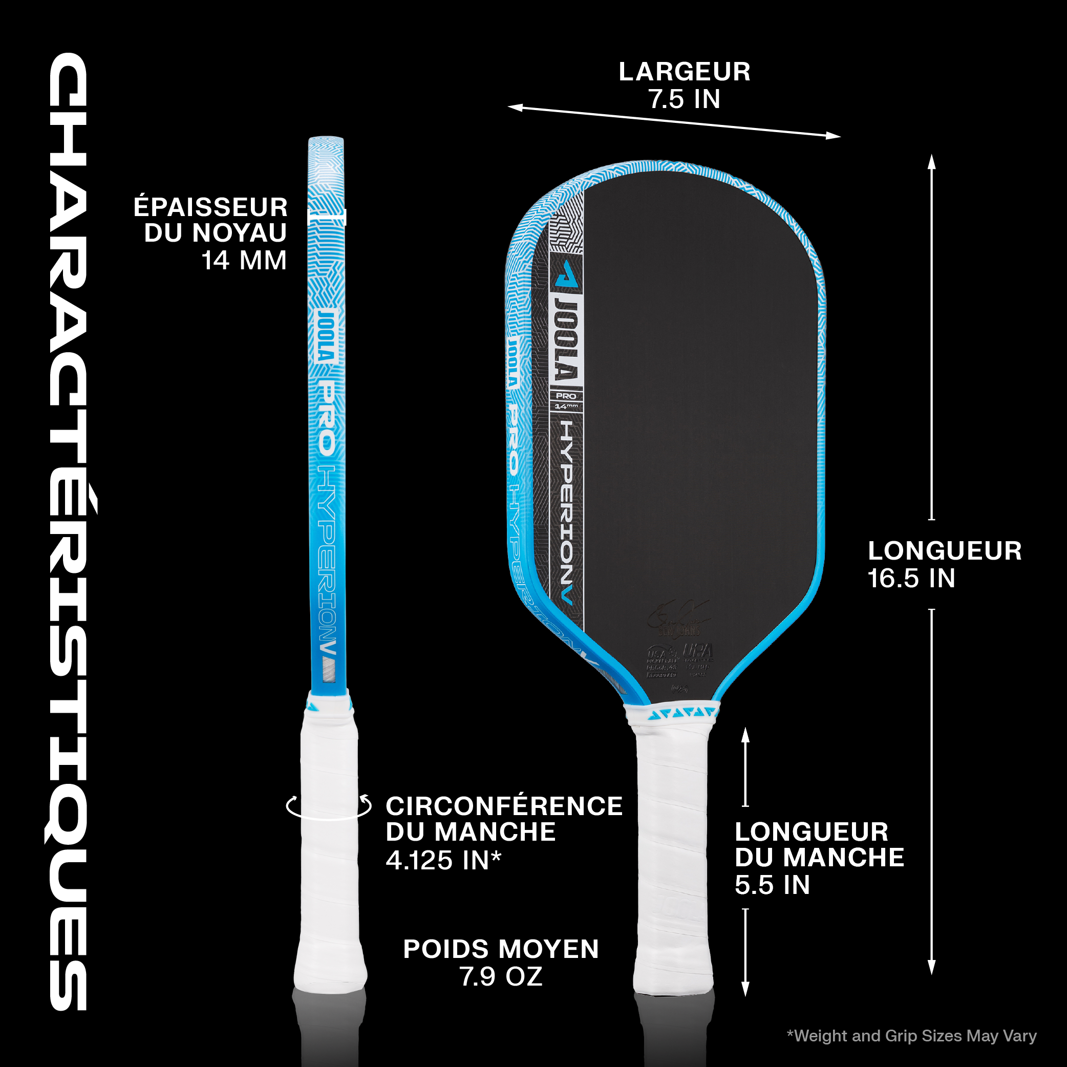 JOOLA Hyperion Pro V Pickleball Paddle